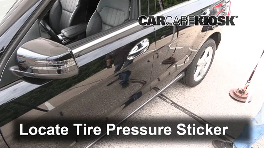 2018 Mercedes-Benz GLE350 4Matic 3.5L V6 Tires & Wheels Check Tire Pressure